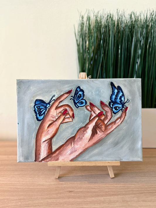 S A Ahamed Creations: Tres Mariposa