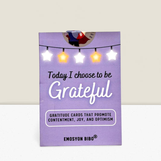 Emosyon Bibo® : Today I Choose to be Grateful | Gratitude Card Set
