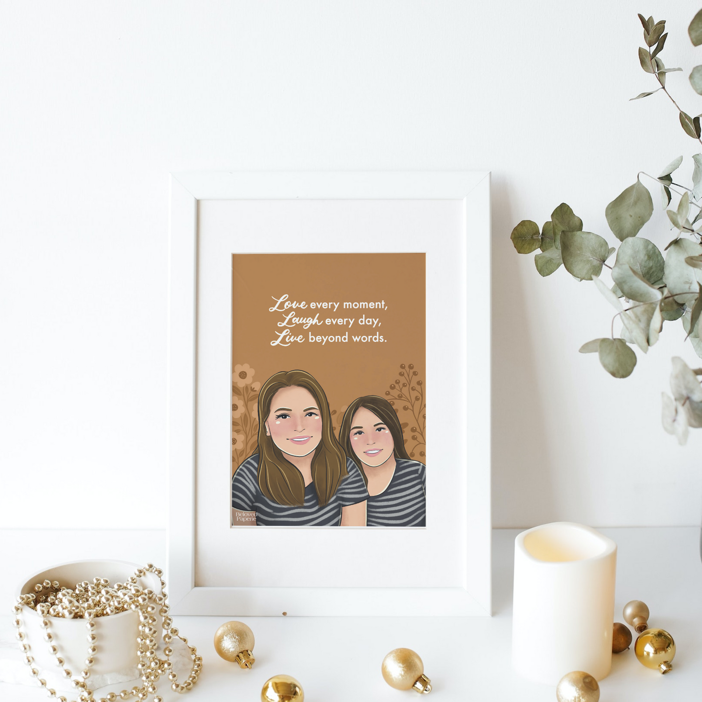 Beloved Paperie Custom Portraits